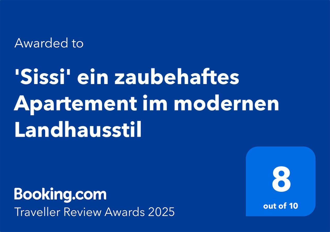 'Sissi' Ein Zaubehaftes Apartement Im Modernen Landhausstil Oberammergau Bagian luar foto